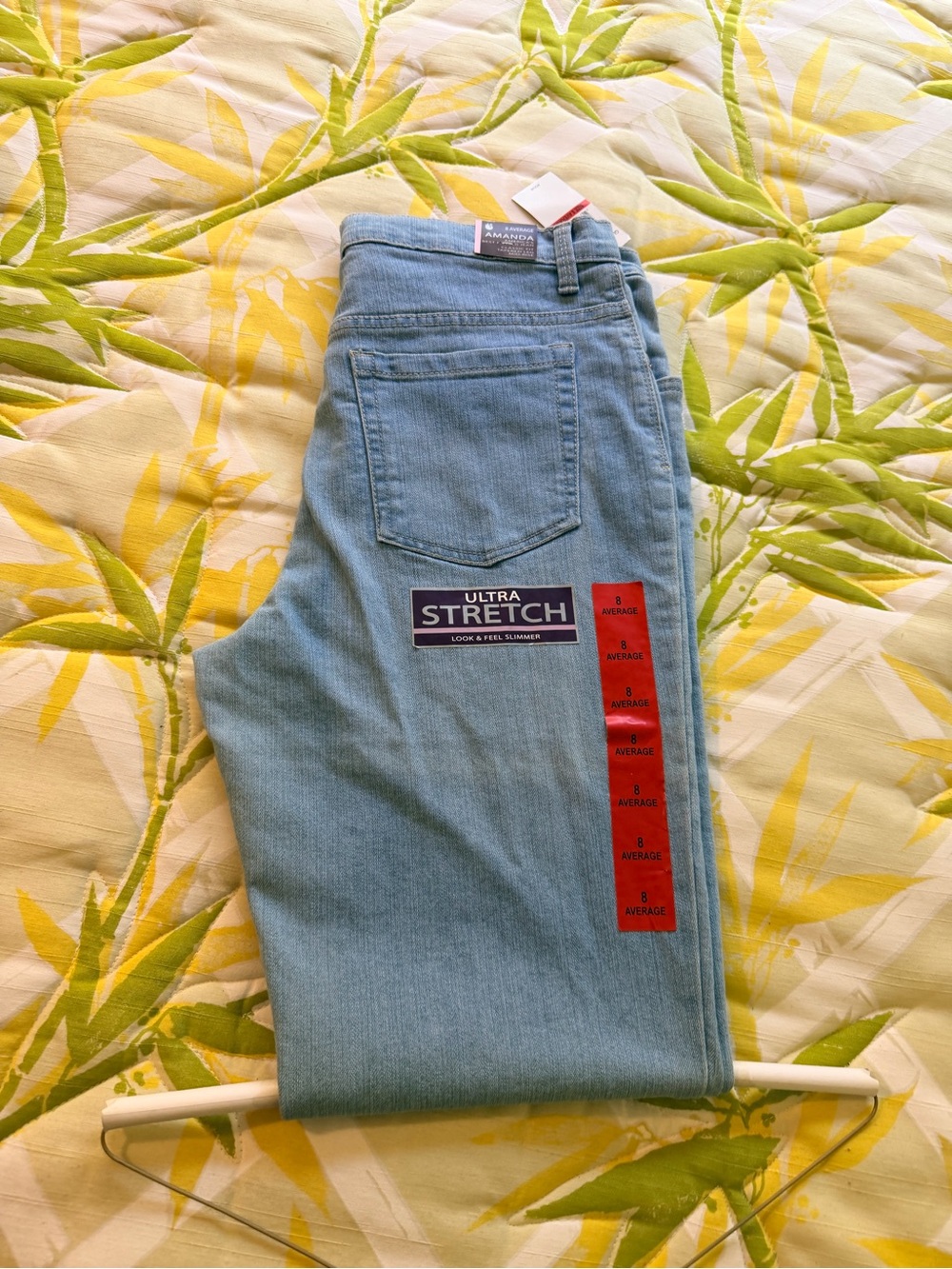 Gloria Vanderbilt Amanda Ultra Stretch Light Blue Women’s Jeans